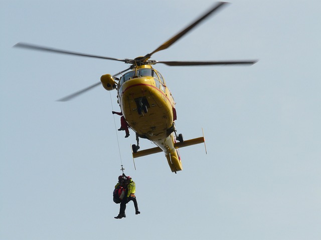 直升机 救援行动 急救 - 上的免费照片