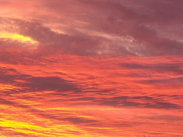 日落 多云的 天空 - 上的免费照片