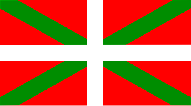 巴斯克旗 省 西班牙 - 免费矢量图形