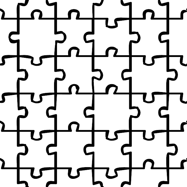 谜 空白的 白色的 - 免费矢量图形