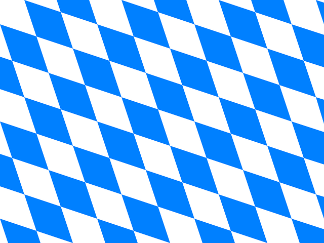 巴伐利亚 旗帜 变体 - 免费矢量图形