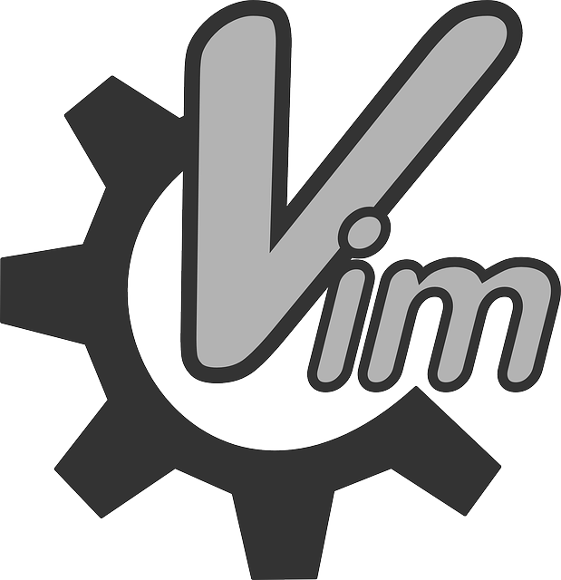 Vim 文本编辑器 应用 - 免费矢量图形