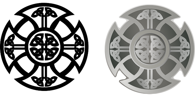 凯尔特盾牌 凯尔特设计 凯尔特符号 - 免费矢量图形