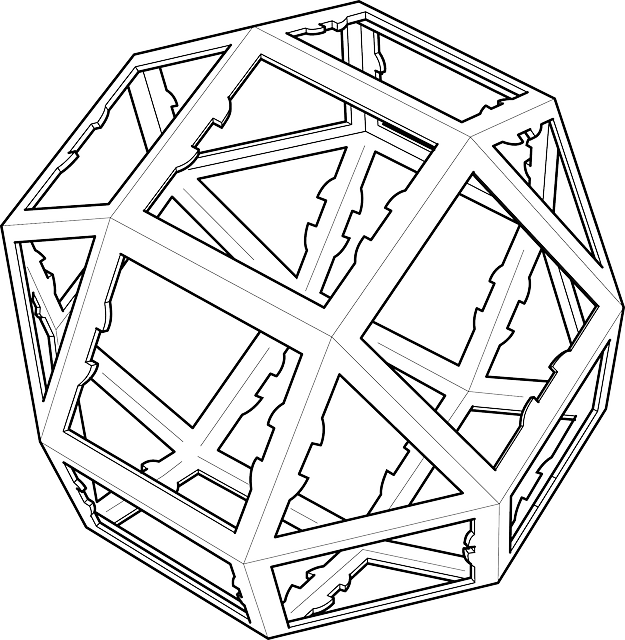 二十六边形 Icosikai六边形 细长的方形陀螺 - 免费矢量图形