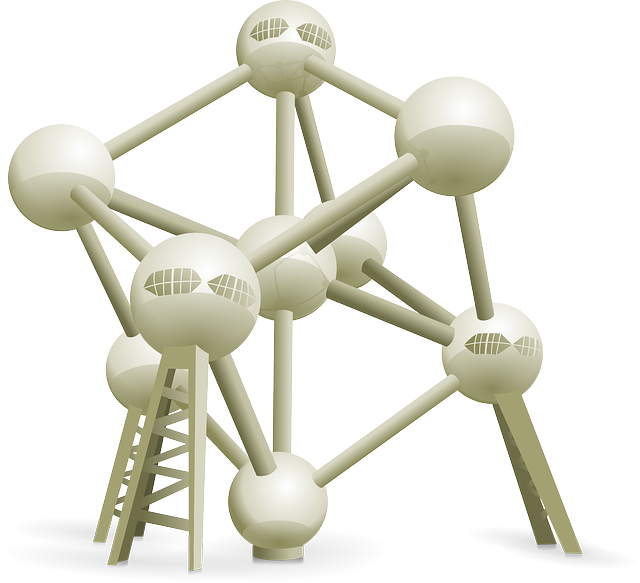 Atomium 布鲁塞尔 世博会 - 免费矢量图形