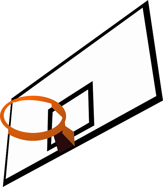 篮板 轮缘 篮球 - 免费矢量图形