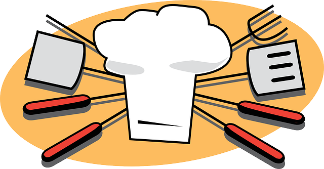 烧烤 厨师 器皿 - 免费矢量图形