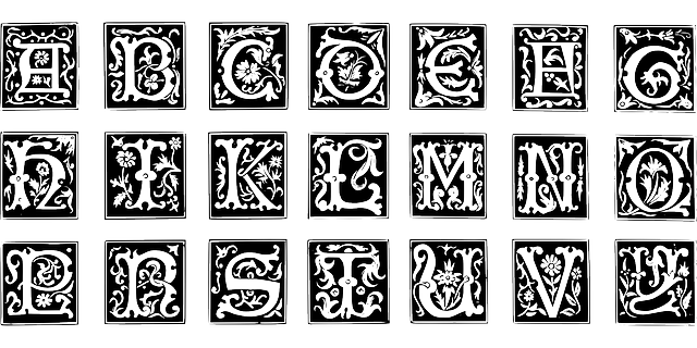 字母组合 放 首字母缩写 - 免费矢量图形