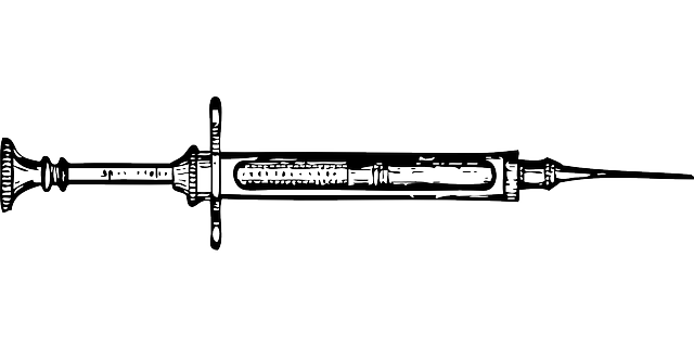 针 注射器 皮下注射的 - 免费矢量图形