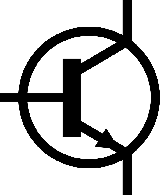 晶体管 象征 电子的 - 免费矢量图形