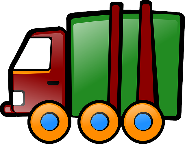 卡车 玩具 车辆 - 免费矢量图形