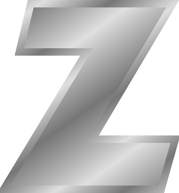 英语 字母表 Z - 免费矢量图形