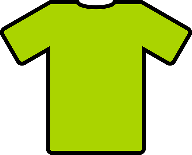 球座 衬衫 绿色 - 免费矢量图形