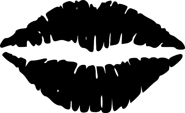 吻 嘴唇 口红 - 免费矢量图形