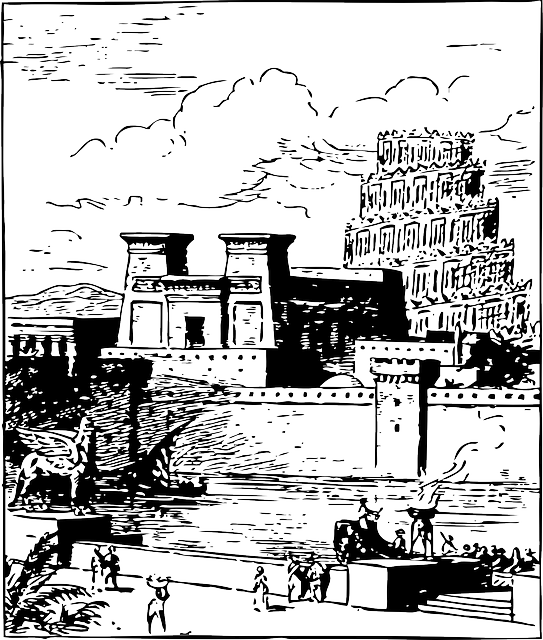 建造 城市 古老的 - 免费矢量图形