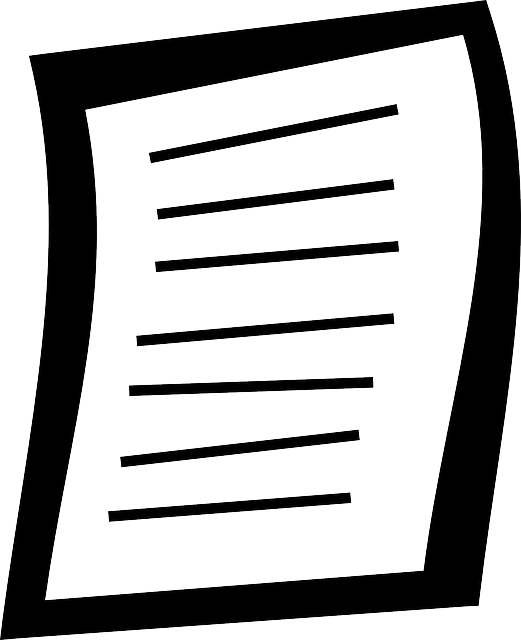 文档 纸 床单 - 免费矢量图形