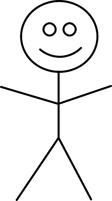 简笔图 戳 数字 - 免费矢量图形