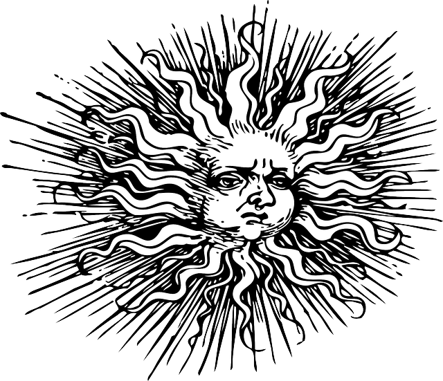 太阳 溶胶 天空 - 免费矢量图形