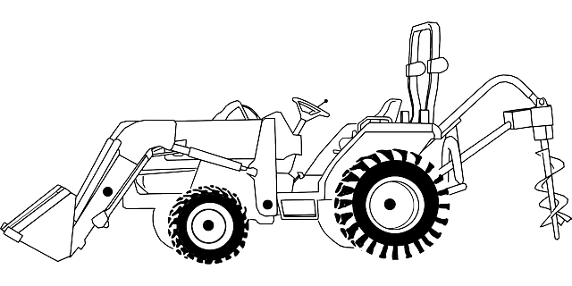 拖拉机 农场 设备 - 免费矢量图形