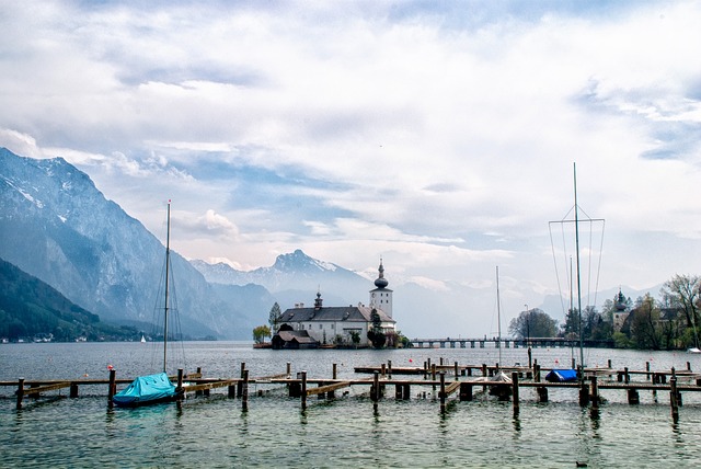 城堡场地 Traunsee 奥地利 - 上的免费照片