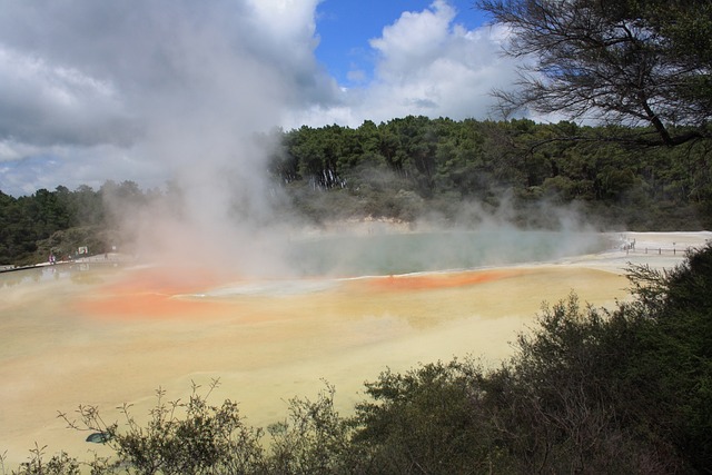 温泉 罗托鲁瓦（Rotorua） 火山 - 上的免费照片