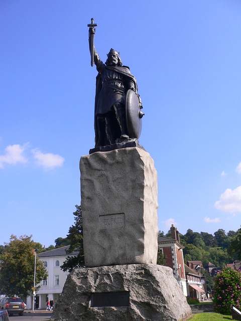 雕像 国王阿尔弗雷德 青铜 - 上的免费照片