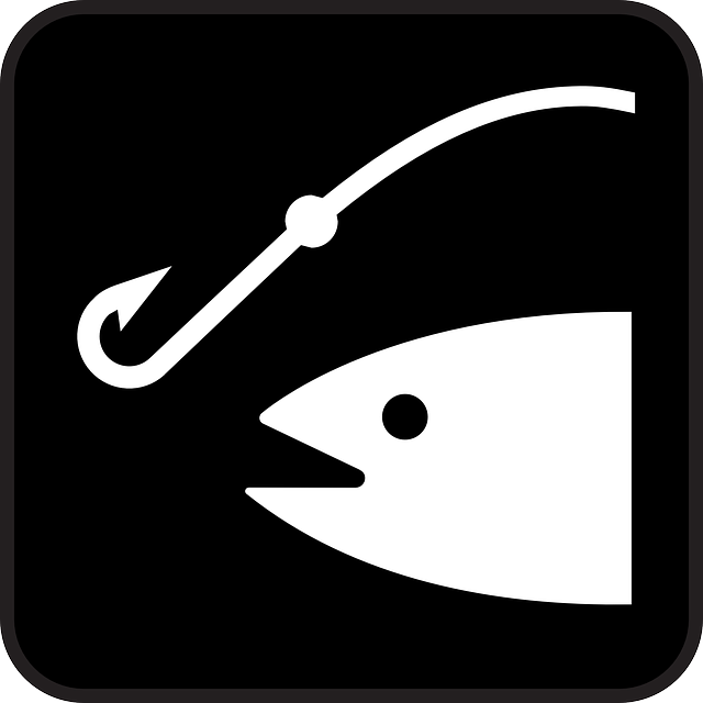 钓鱼 渔杆 鱼 - 免费矢量图形