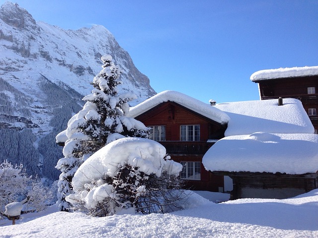 小屋 山间小屋 下雪的 - 上的免费照片