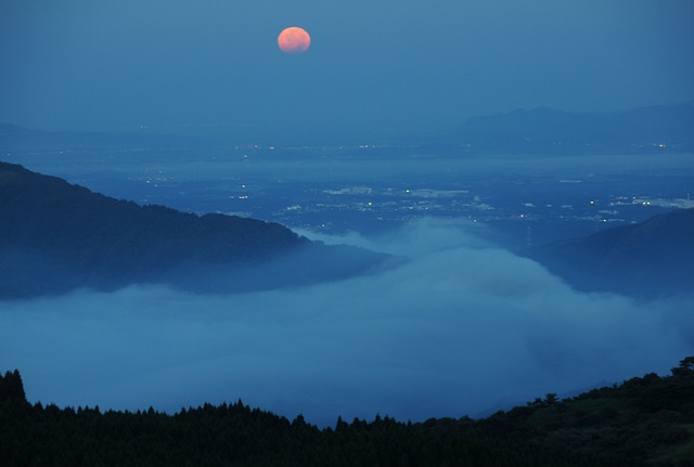 麻生太郎 夜景 月亮 - 上的免费照片