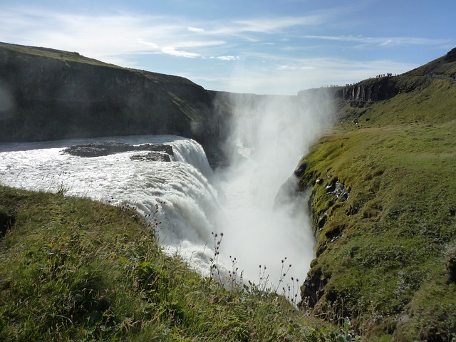 Gullfoss 瀑布 流动 - 上的免费照片