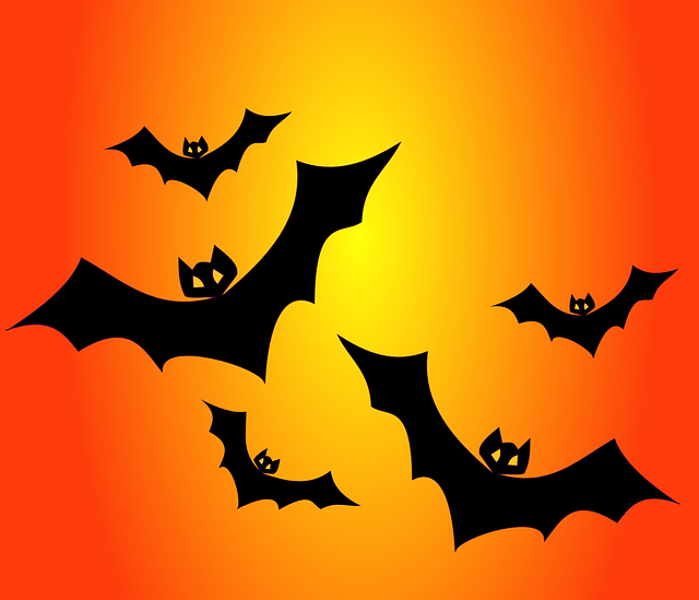 蝙蝠 动物 万圣节 - 免费矢量图形