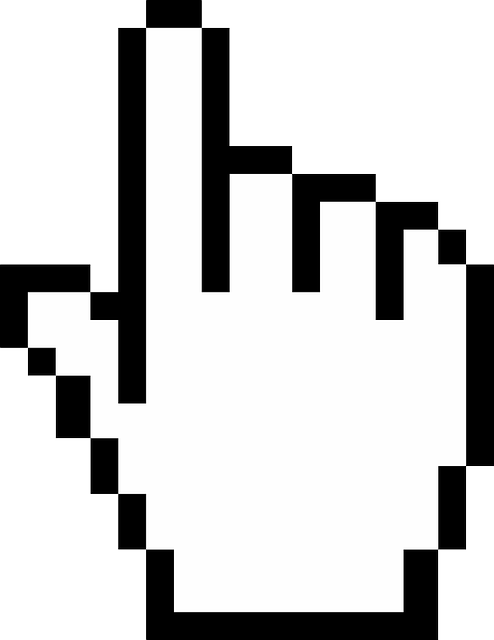 光标 手指 手 - 免费矢量图形