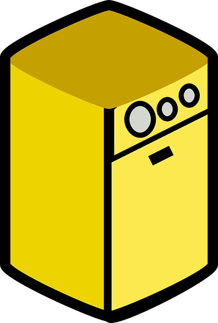 烘干机 器具 黄色 - 免费矢量图形