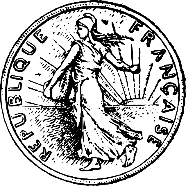 法郎 法国 金子 - 免费矢量图形