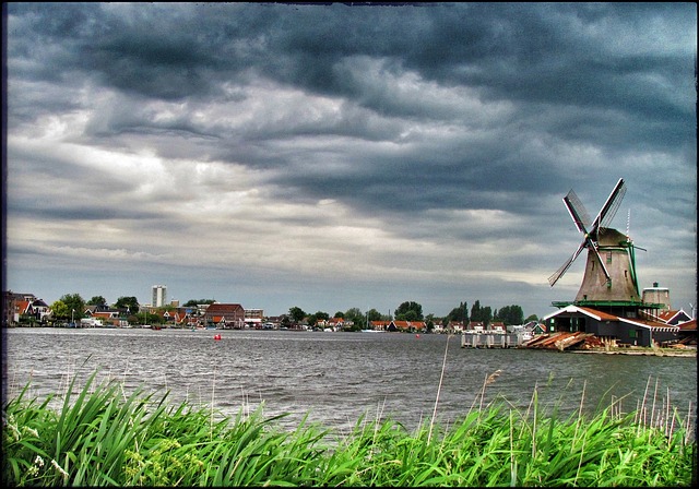 荷兰 Zaanse Schans 风车 - 上的免费照片