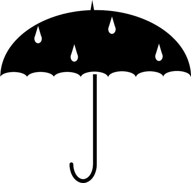 保护 雨伞 水 - 免费矢量图形