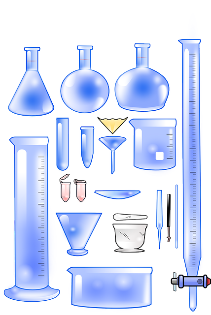 化学 设备 玻璃器皿 - 免费矢量图形