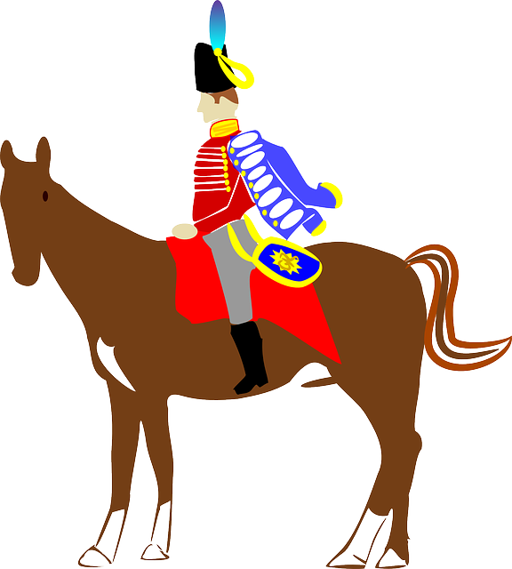 男人 骑术 马 - 免费矢量图形