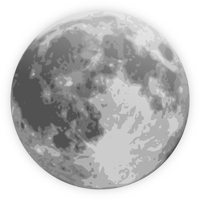 月亮 月亮照耀 宇宙的 - 免费矢量图形