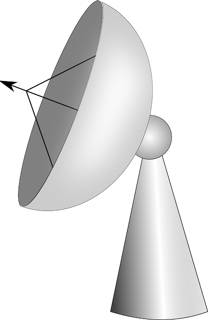射电望远镜 雷达天线 沟通 - 免费矢量图形