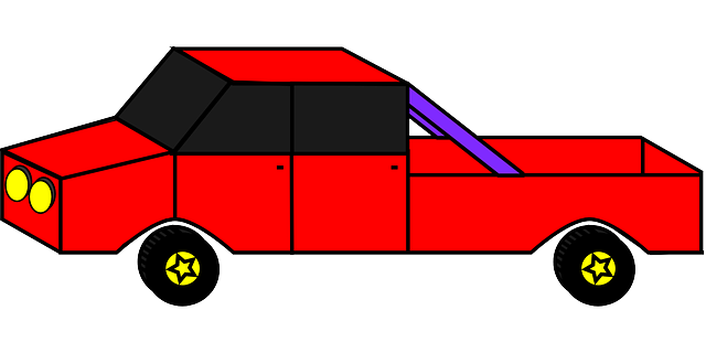 玩具 皮卡车 车 - 免费矢量图形