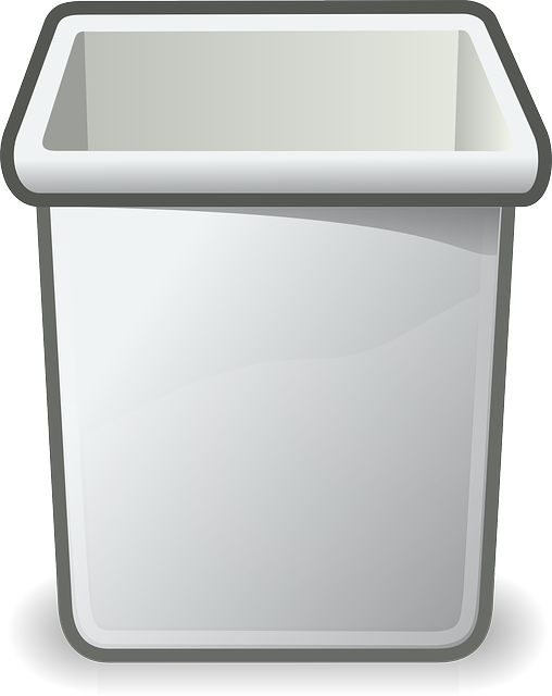 垃圾箱 废纸篓 回收站 - 免费矢量图形