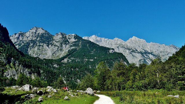 Watzmannostwand 上部湖 K?nigssee - 上的免费照片