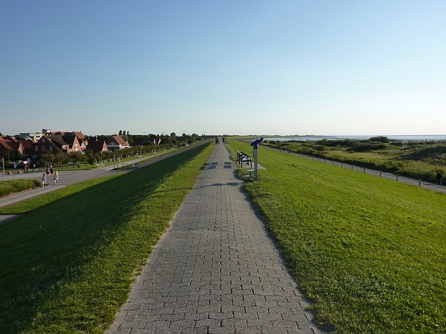 Norddeich 沙丘 路 - 上的免费照片