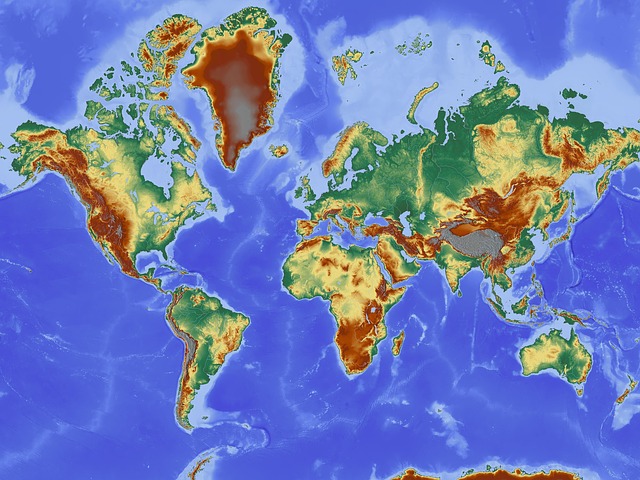 地图 世界地图 救济地图 - 上的免费图片