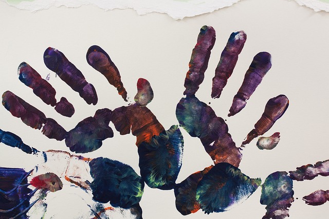 艺术治疗 手 手印 - 上的免费照片