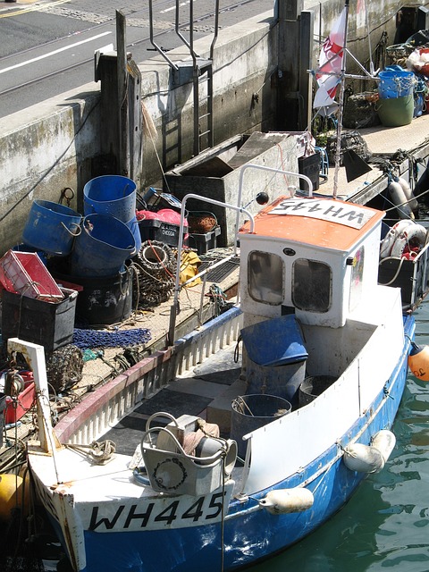 渔船 韦茅斯 码头 - 上的免费照片