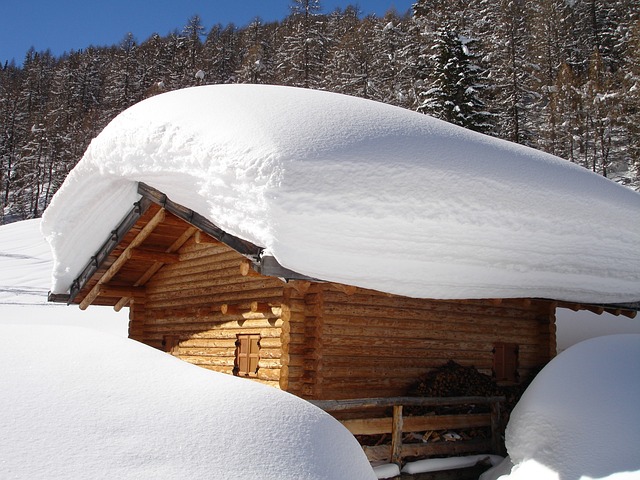 雪屋顶 深雪 雪 - 上的免费照片