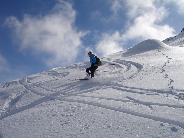 滑雪 穷乡僻壤Skiiing 离开 - 上的免费照片