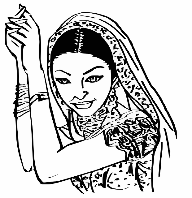 印度人 女性 女士 - 免费矢量图形